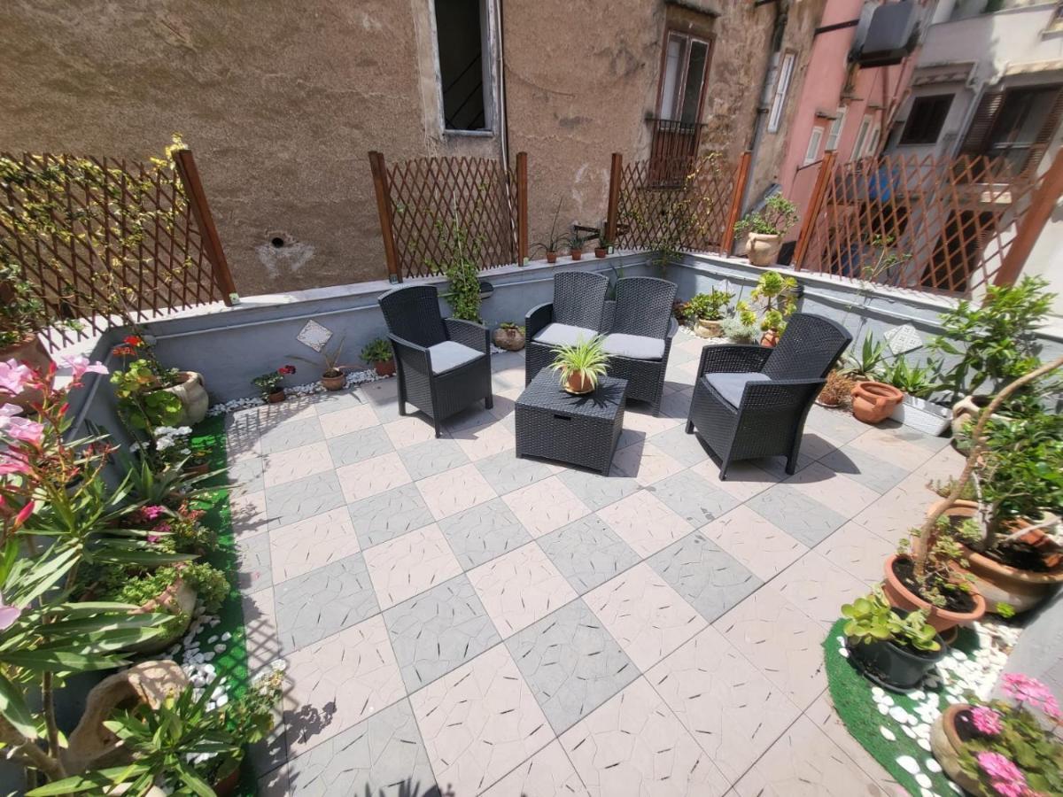 Casetta Poli- Appartamento Con Terrazza - Centro Storico Палермо Екстериор снимка